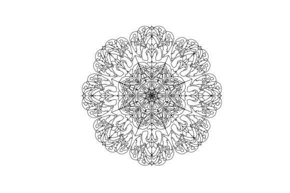 Floral Decoration Mandala Graphics for Modern Illustrations