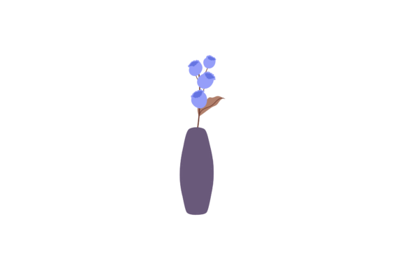 Floral Plant Design Graphics for Illustrations