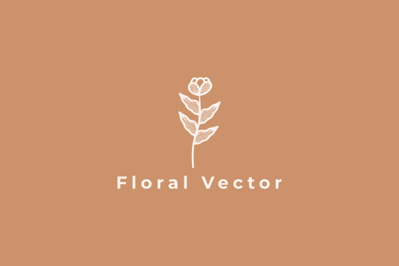 Hand Drawn Floral Graphics for Crafting and Design