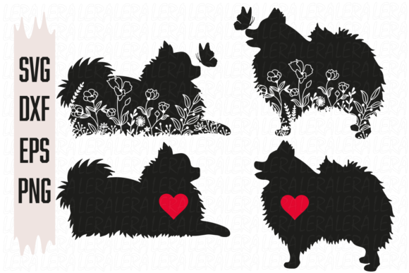 Pomeranian Dog Floral Embroidery Design Review