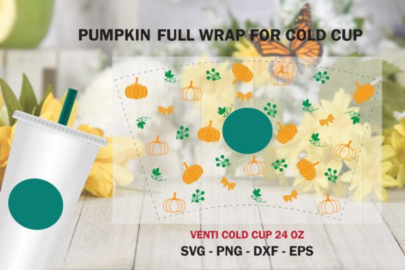 Pompkin Full Wrap Cold Cup 24 Oz: Graphics and Illustrations Review