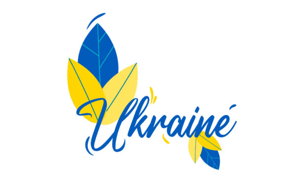Ukraine Floral Concept: A Graphic Design Asset for Creative Projects